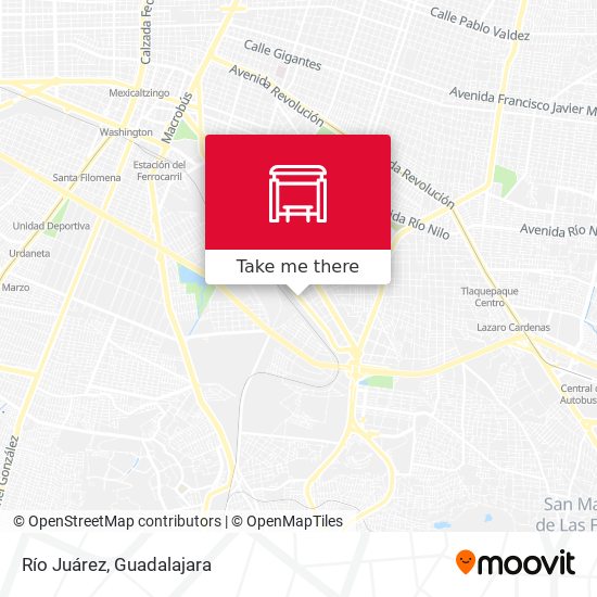 Mapa de Río Juárez