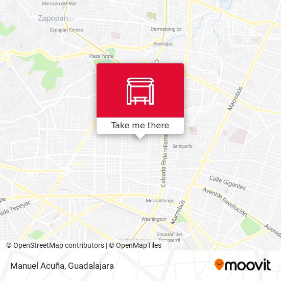 Mapa de Manuel Acuña