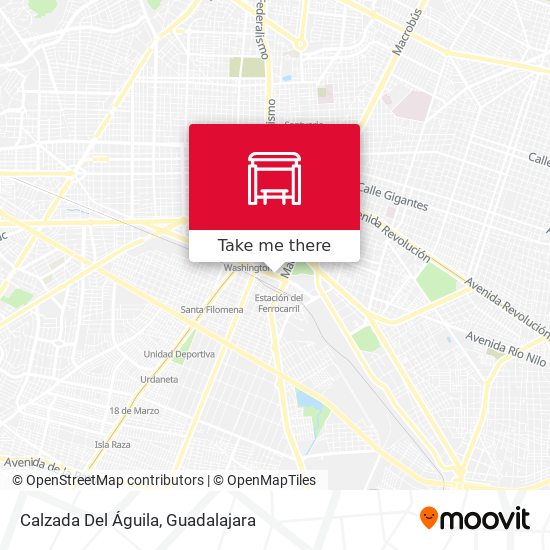Calzada Del Águila map