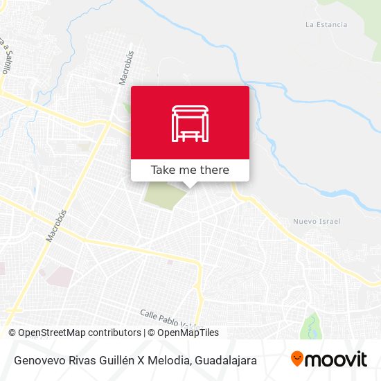 Mapa de Genovevo Rivas Guillén X Melodia