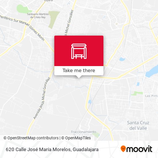 Mapa de 620 Calle José María Morelos