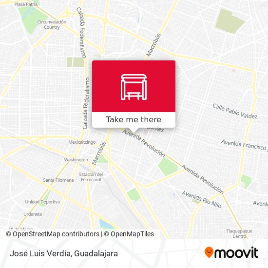 José Luis Verdía map