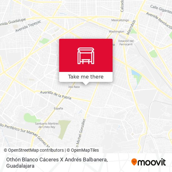 Othón Blanco Cáceres X Andrés Balbanera map