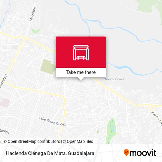 Hacienda Ciénega De Mata map