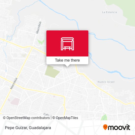 Pepe Guízar map