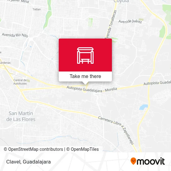 Clavel map