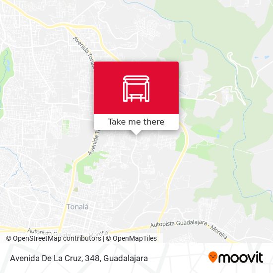 Avenida De La Cruz, 348 map
