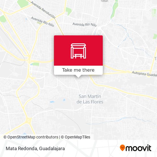 Mapa de Mata Redonda