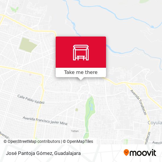 Mapa de José Pantoja Gómez