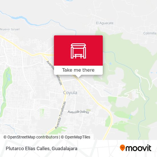 Plutarco Elías Calles map