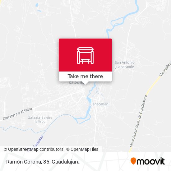 Mapa de Ramón Corona, 85