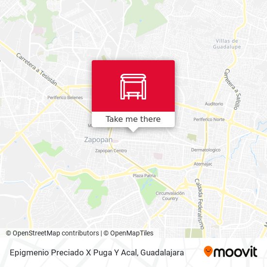 Mapa de Epigmenio Preciado X Puga Y Acal