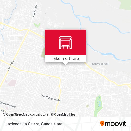 Mapa de Hacienda La Calera