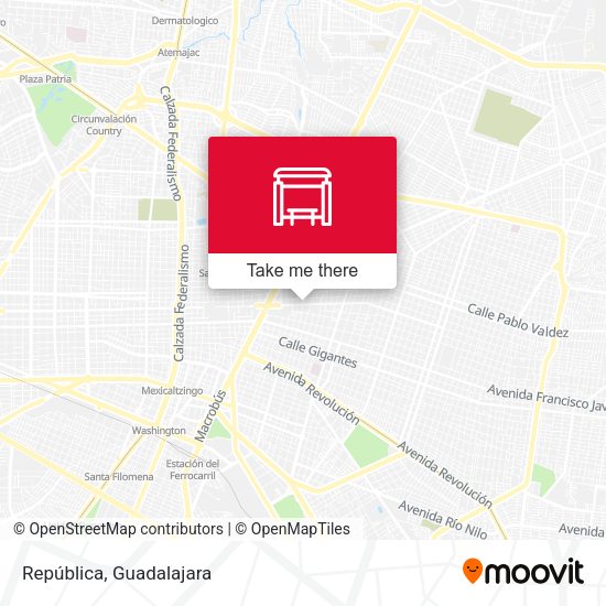 Mapa de República