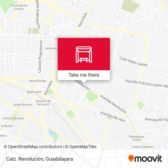 Mapa de Calz. Revolución