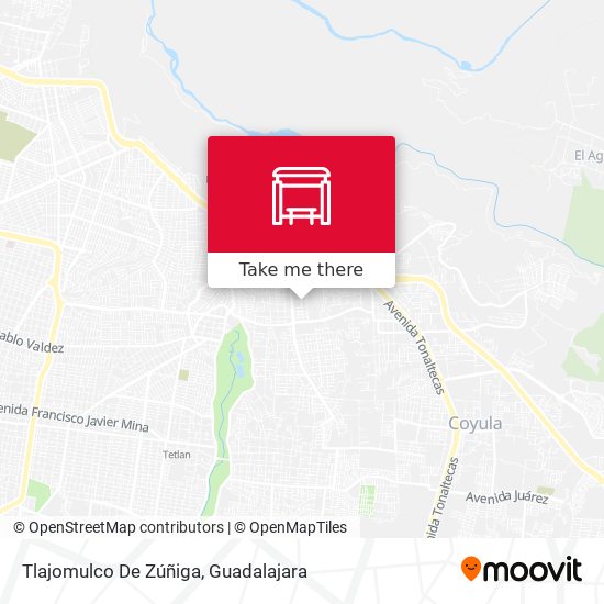 Tlajomulco De Zúñiga map