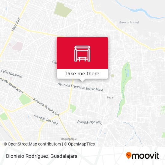 Dionisio Rodríguez map