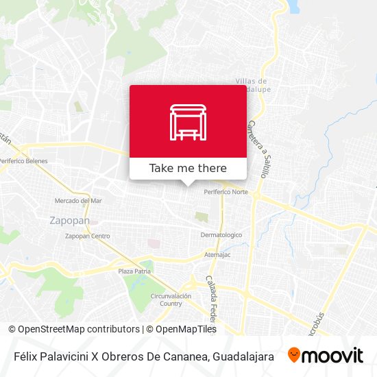 Félix Palavicini X Obreros De Cananea map