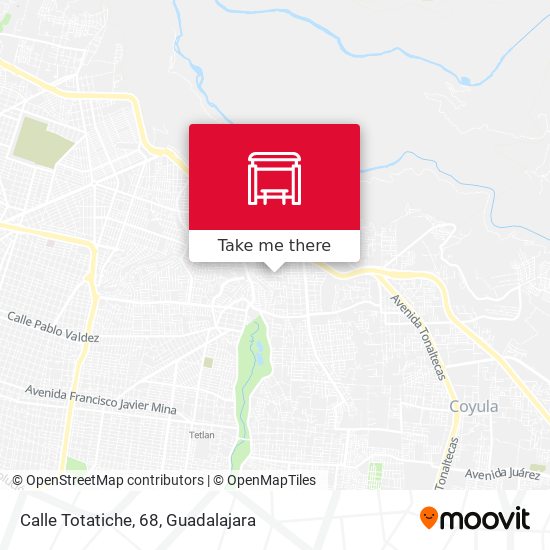 Mapa de Calle Totatiche, 68