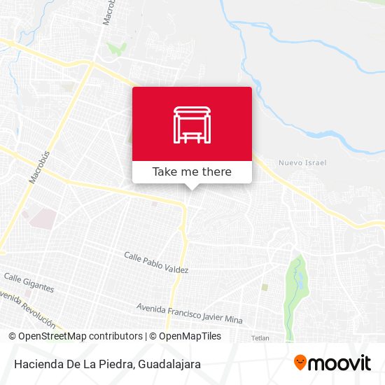 Mapa de Hacienda De La Piedra