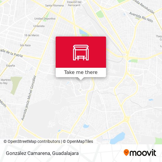 González Camarena map