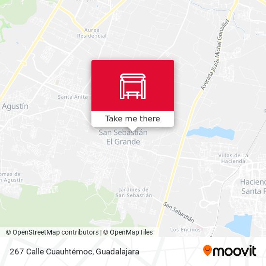 Mapa de 267 Calle Cuauhtémoc