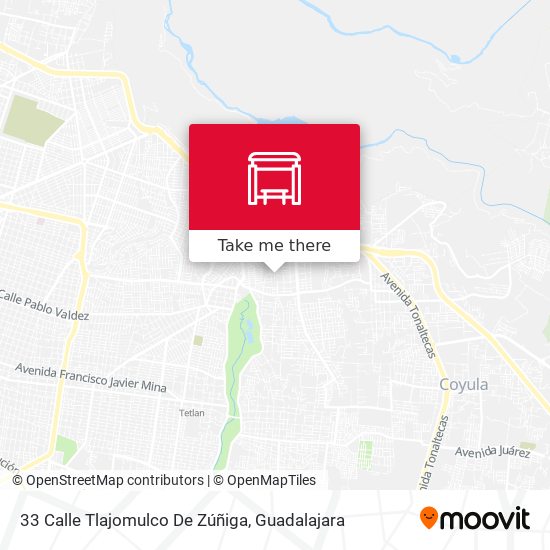 33 Calle Tlajomulco De Zúñiga map