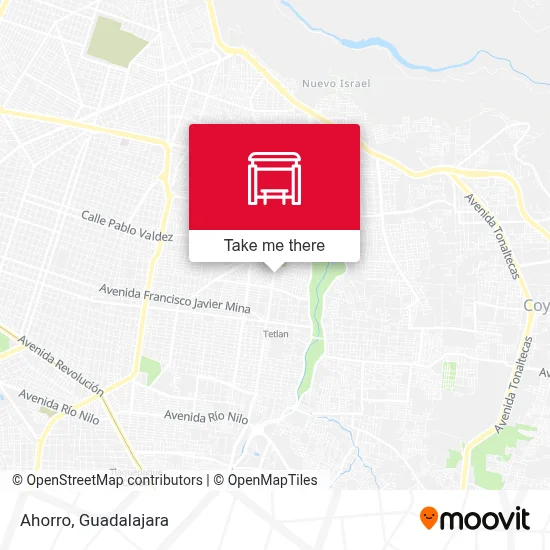 Ahorro map