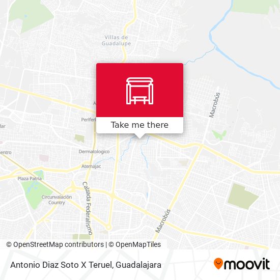 Antonio Diaz Soto X Teruel map