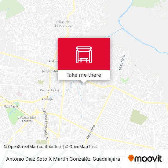 Mapa de Antonio Diaz Soto X Martìn Gonzalèz