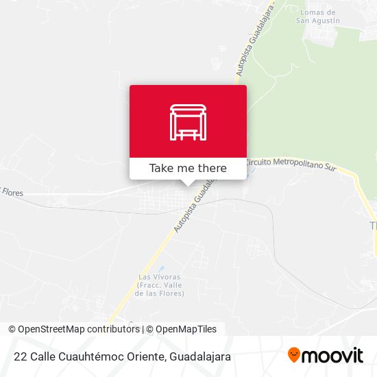 22 Calle Cuauhtémoc Oriente map