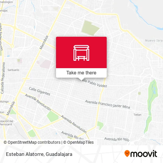 Esteban Alatorre map