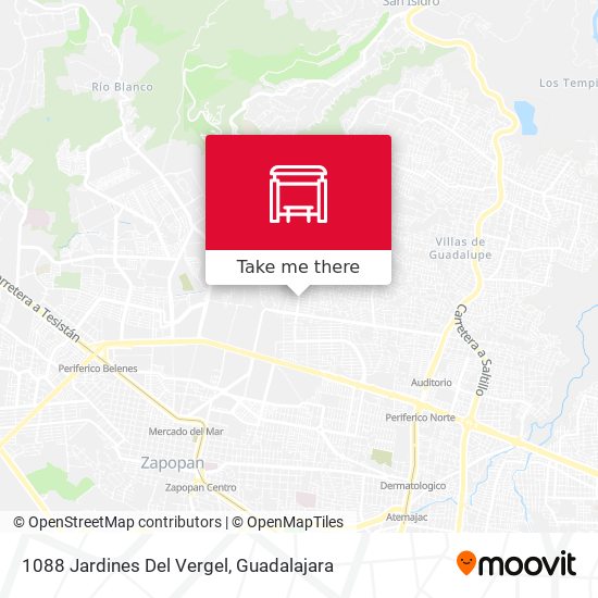 1088 Jardines Del Vergel map