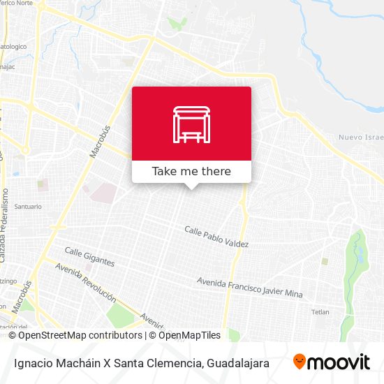 Ignacio Macháin X Santa Clemencia map