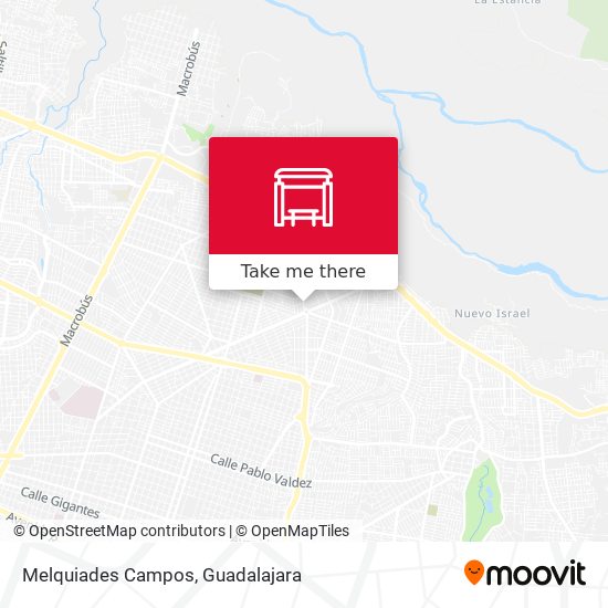 Mapa de Melquiades Campos