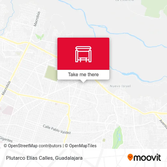 Plutarco Elías Calles map