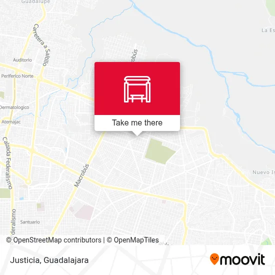 Justicia map