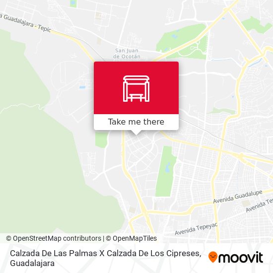 Mapa de Calzada De Las Palmas X Calzada De Los Cipreses