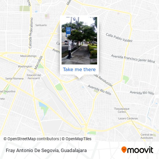 Fray Antonio De Segovia map