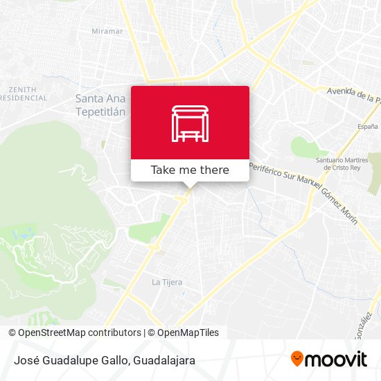 José Guadalupe Gallo map