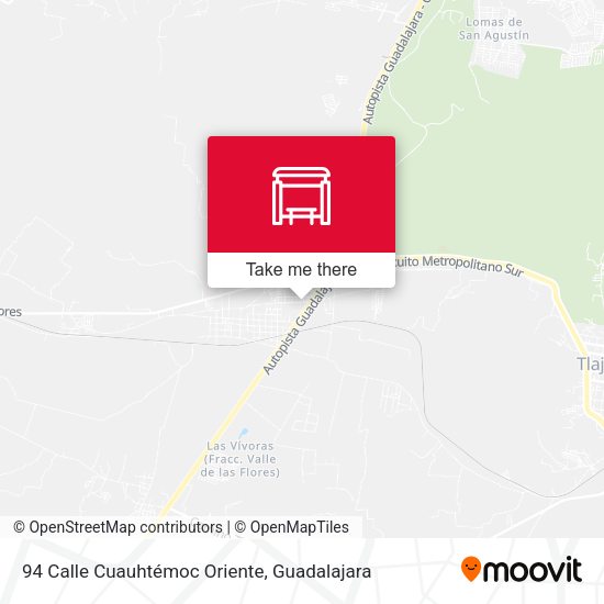 Mapa de 94 Calle Cuauhtémoc Oriente