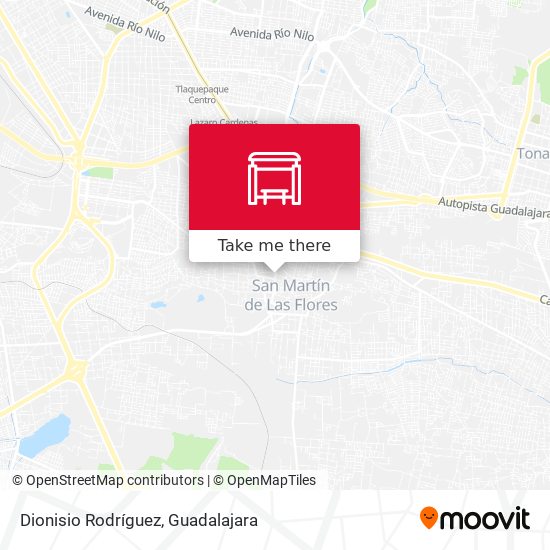 Dionisio Rodríguez map