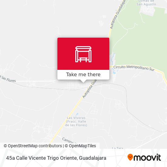 45a Calle Vicente Trigo Oriente map