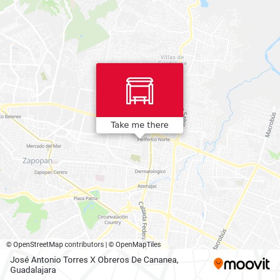 Mapa de José Antonio Torres X Obreros De Cananea