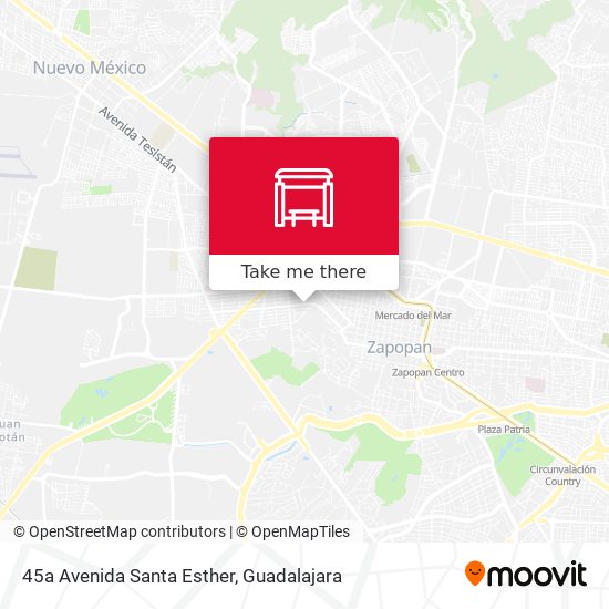 45a Avenida Santa Esther map