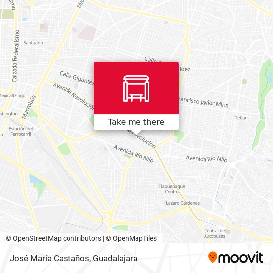 Mapa de José María Castaños