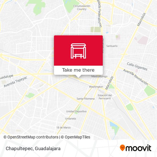 Chapultepec map