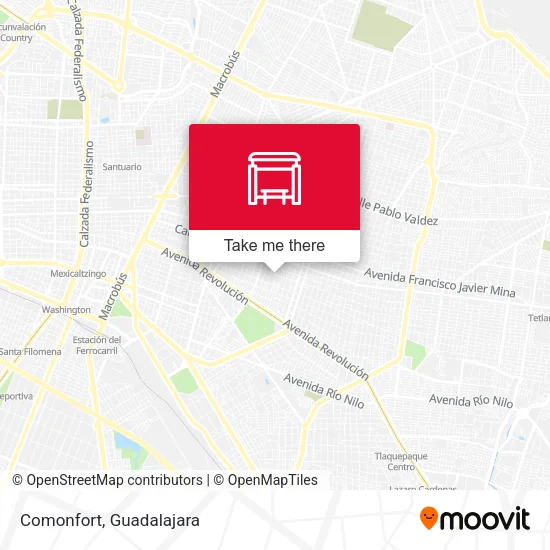 Comonfort map