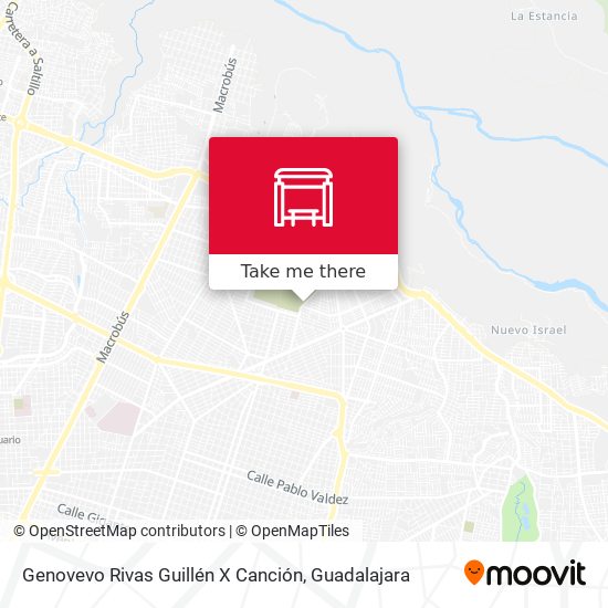 Mapa de Genovevo Rivas Guillén X Canción