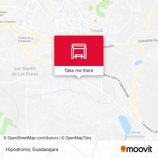 Hipódromo map